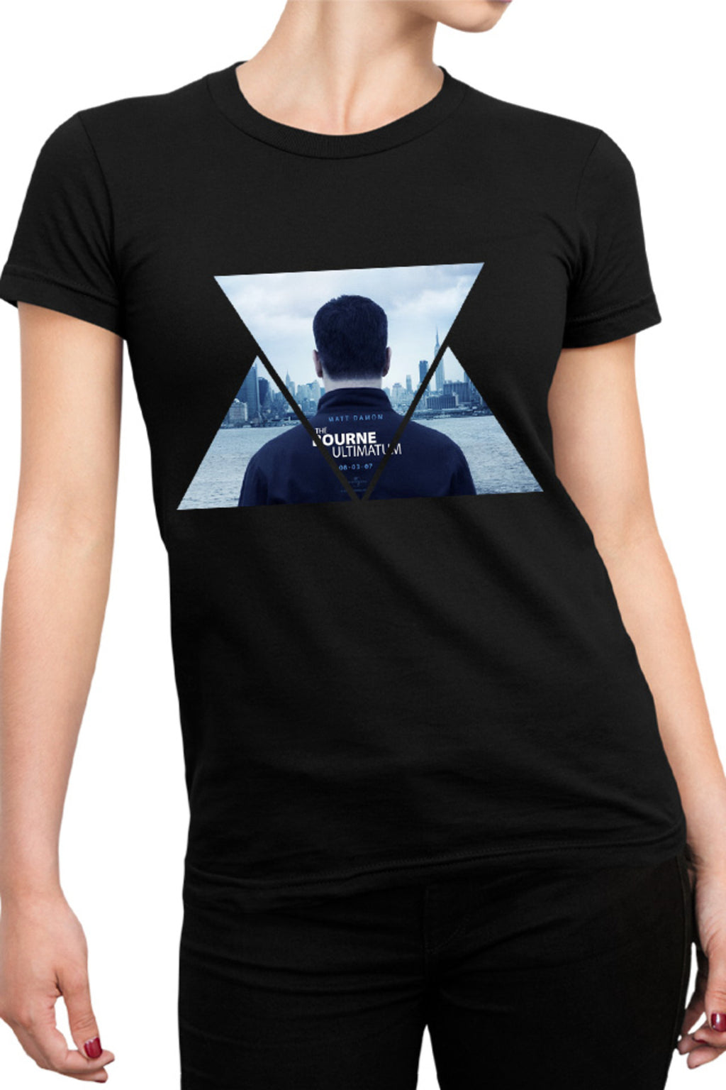 Tricou dama Bourne Triangle Movie American Country