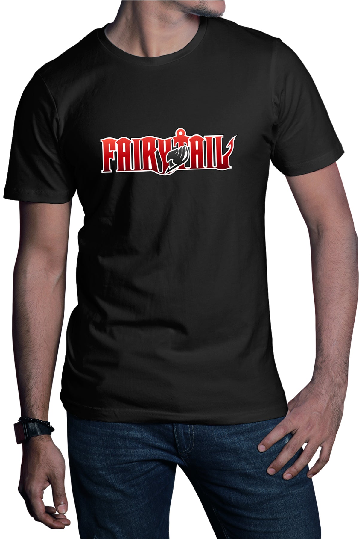 Tricou barbati Fairy Tail Logo Emblem Epic Dragon