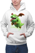 Hanorac barbati Clash of Clans Mini Dinosaur Happy Flying Positive Energy