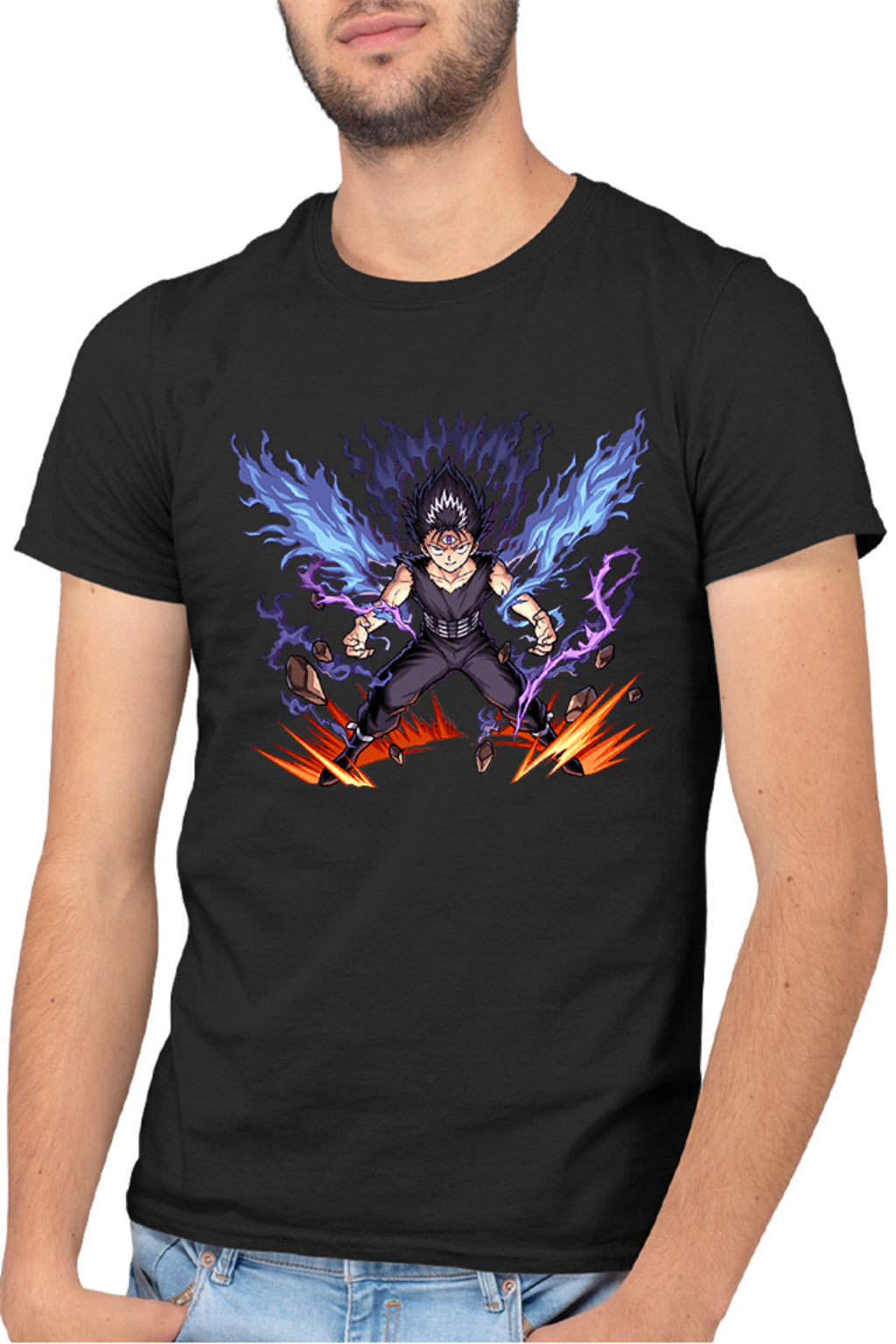 Tricou barbati Yu Yu Hakusho Comedy Adventure Shounen Manga