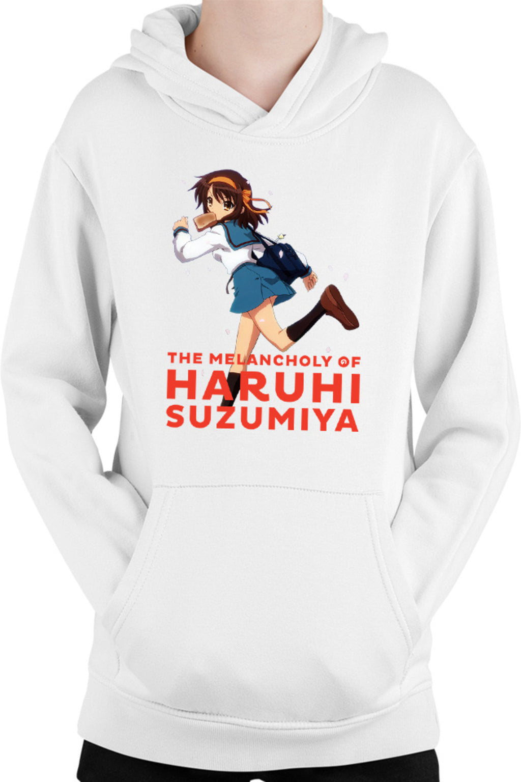 Hanorac copii Haruhi Suzumiya Run Sakura Bread Highschool Club