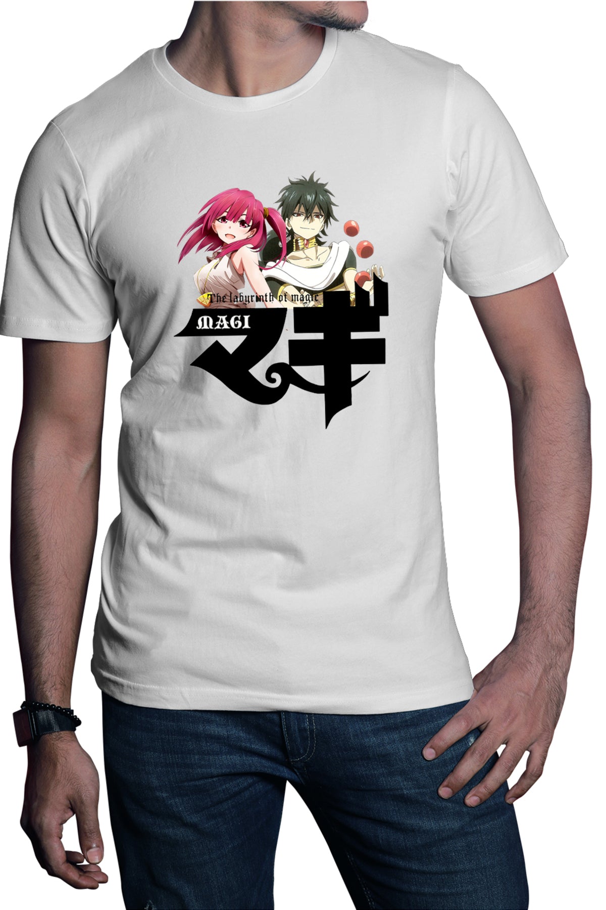 Tricou barbati Magi The Labyrinth of Magic Morgiana Judar Red Balls