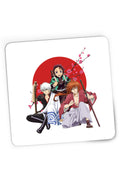 Mousepad Gaming Rurouni Kenshin Samurai Sakura Trio Harakiri, 21x19 cm