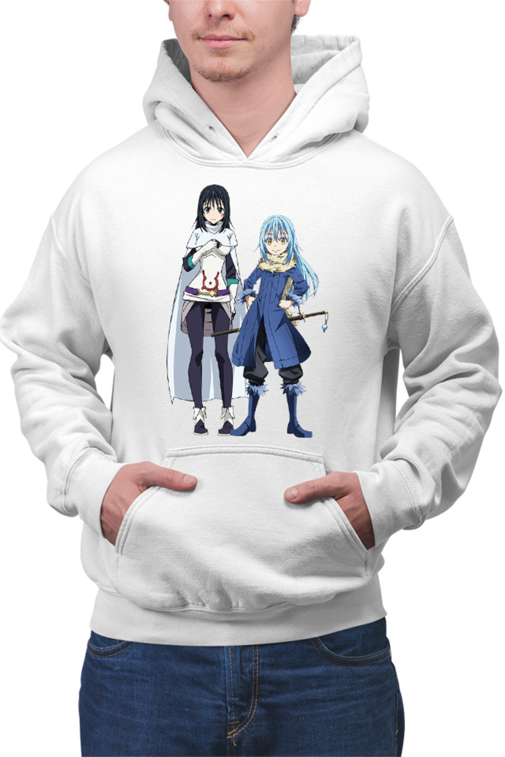 Hanorac barbati TenSura Slime Isekai Shizue Rinmuru Master Student Fantasy