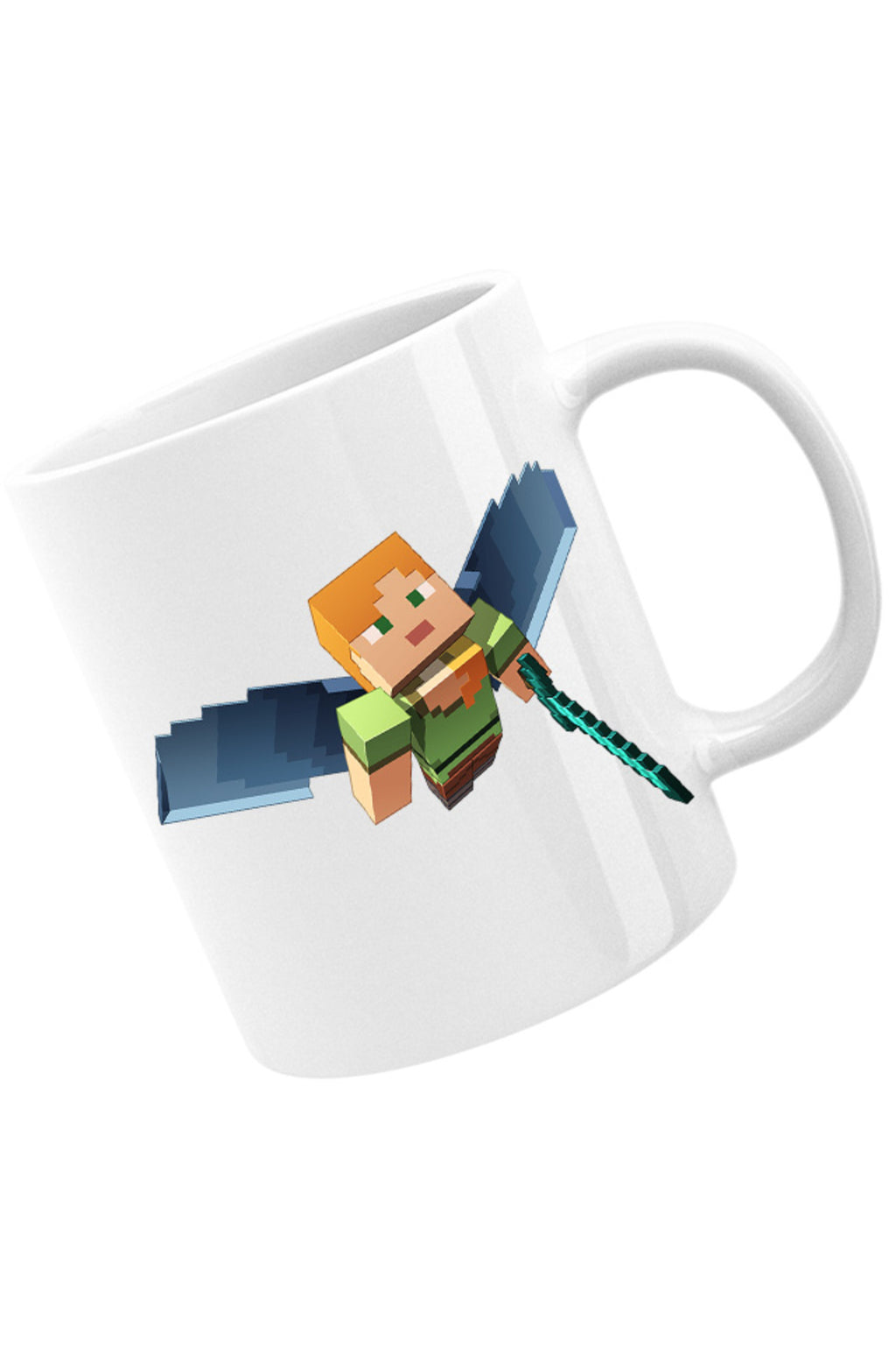 Cana Minecraft Elytra Nether End Fly Dragon End Game, alba, 330 ml
