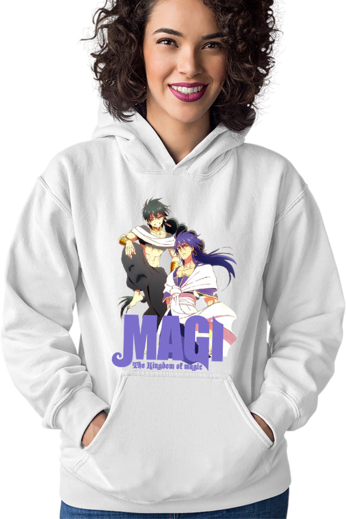 Hanorac dama Magi The Labyrinth of Magic Gang Judar Sinbad Anime Style