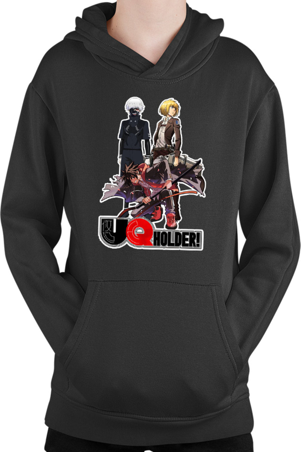Hanorac copii UQ Holder Touta Demon Samurai Sword Soul Anime Otaku