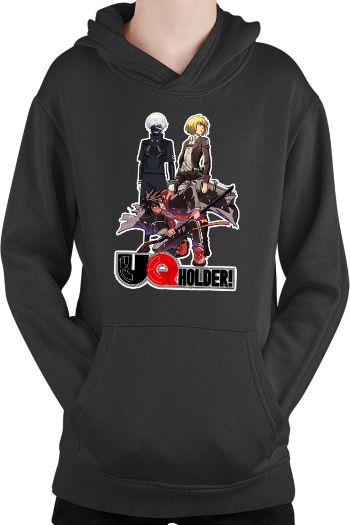 Hanorac copii UQ Holder Touta Demon Samurai Sword Soul Anime Otaku
