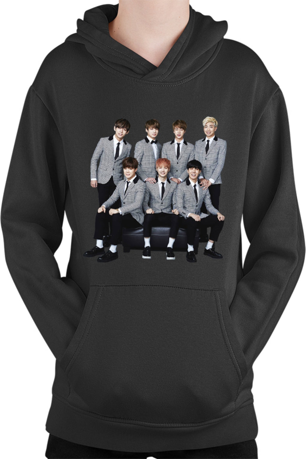 Hanorac copii BTS K-Pop Music Band MTV Winning Award V Jin