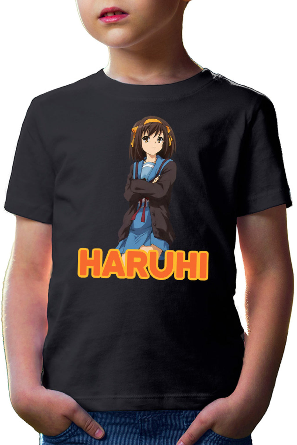 Tricou copii Haruhi Suzumiya Nagaru Tanigawa SOS Club