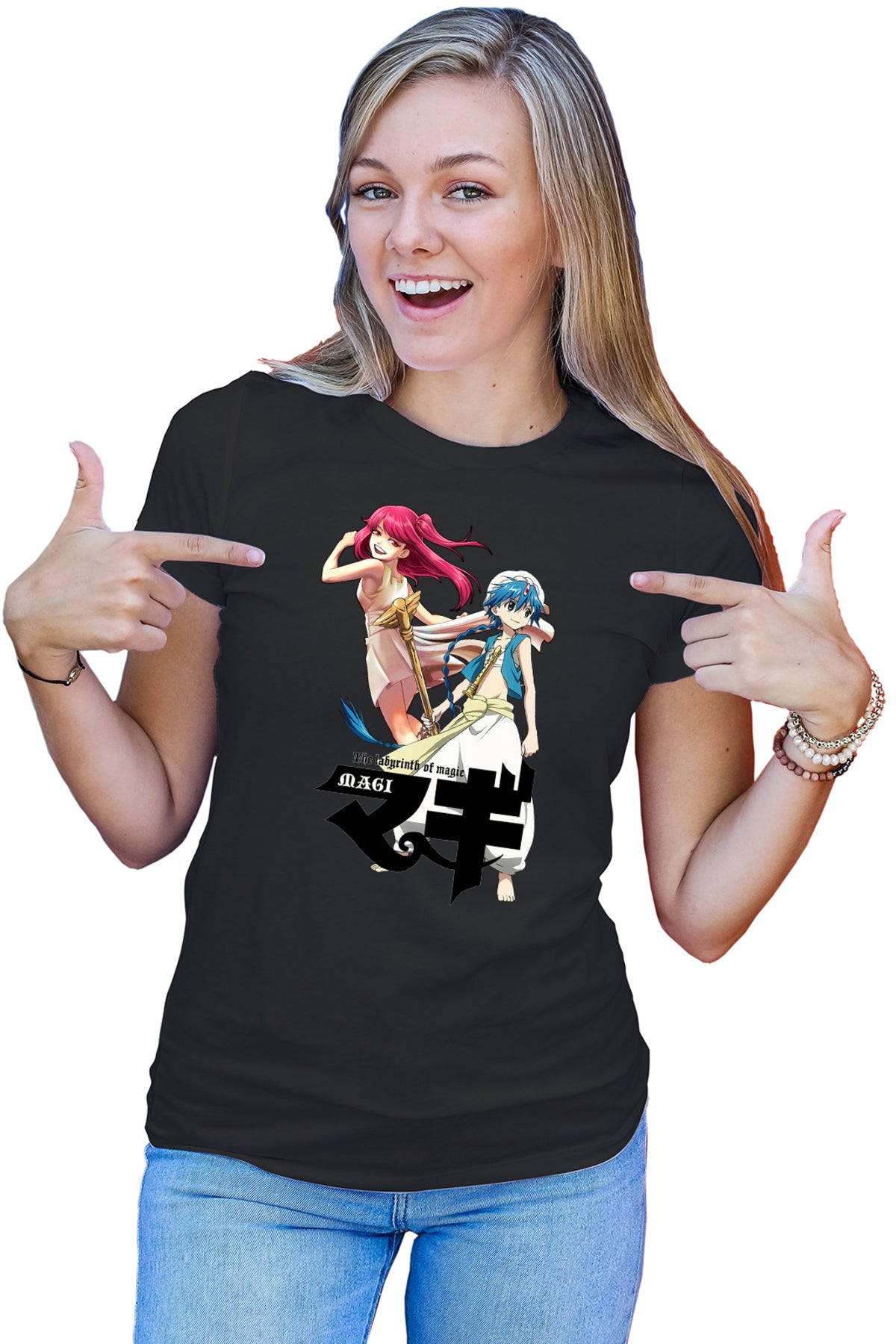 Tricou dama Magi The Labyrinth of Magic Jasmin Seherezada
