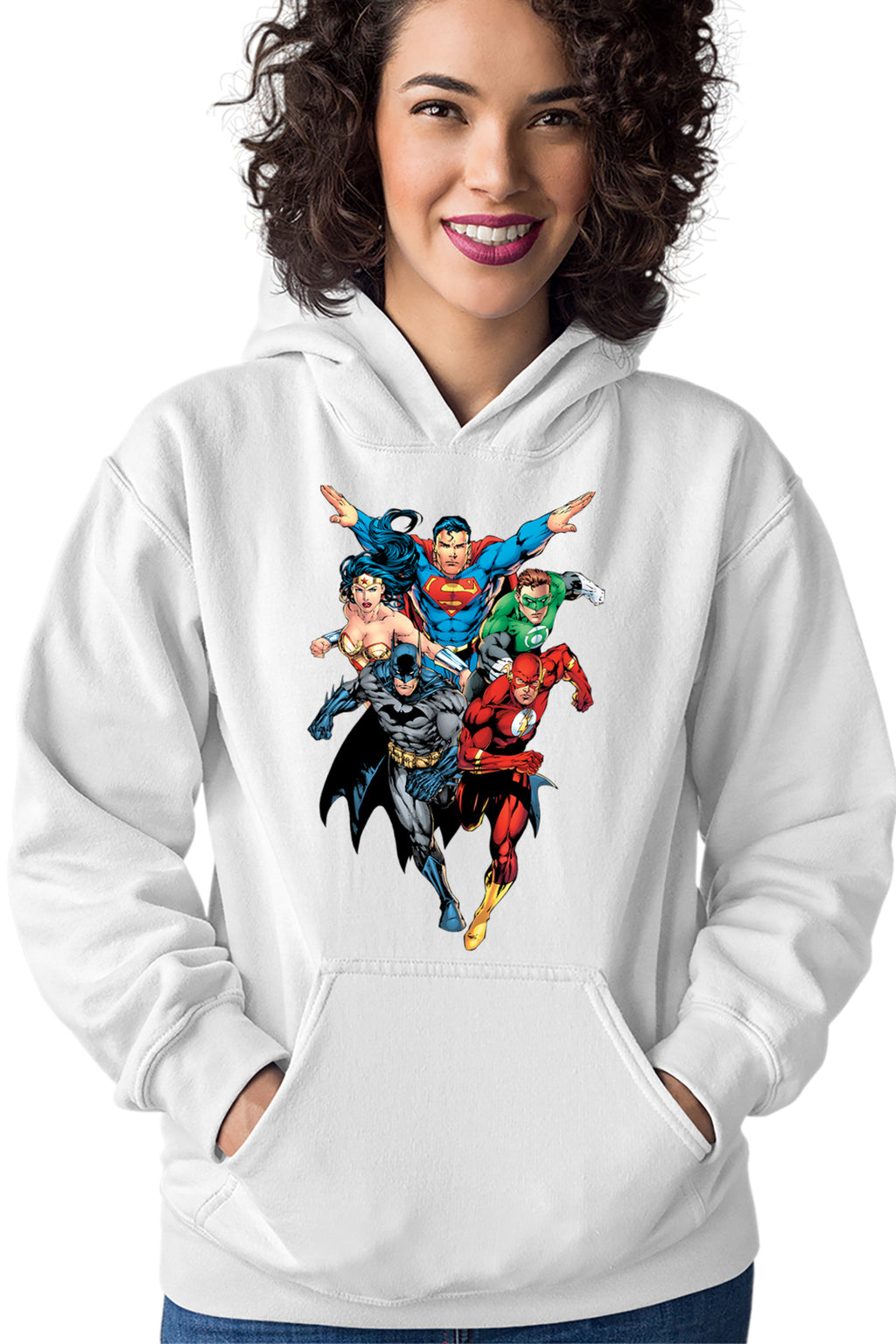 Hanorac dama The Flash Superman Batman Wonder Women