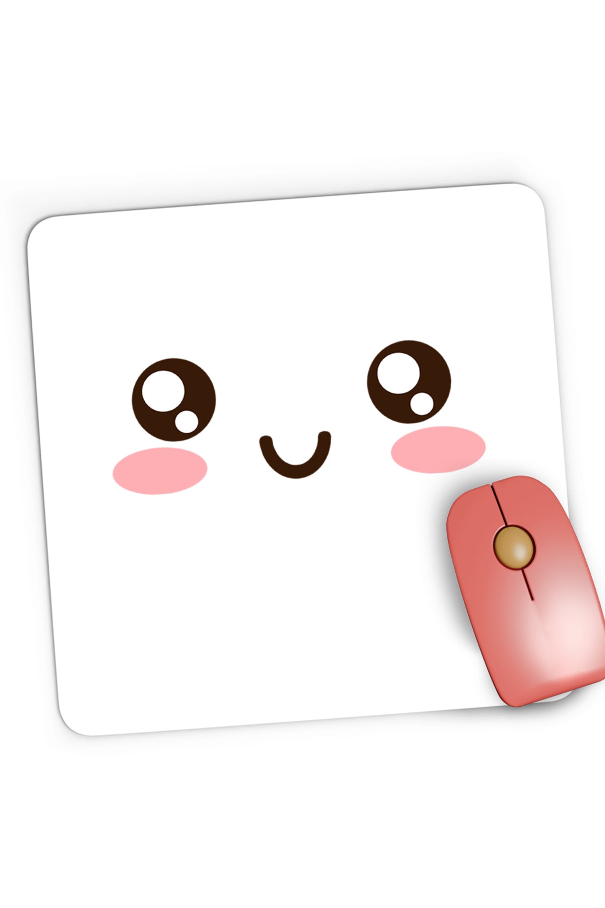 Mousepad Gaming Roblox Anime Smiley Face Cute, 21x19 cm