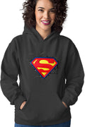 Hanorac dama Superman Logo Emblem Erou Legendar