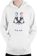 Hanorac copii Re Zero REM RAM Demon Siblings Horns Power Tribe
