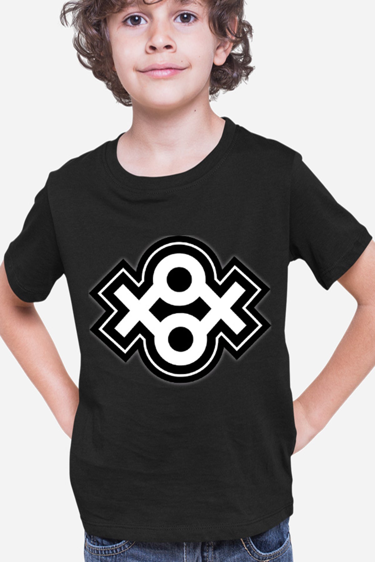 Tricou copii NFT XOXO Logo Art Block Chain Value