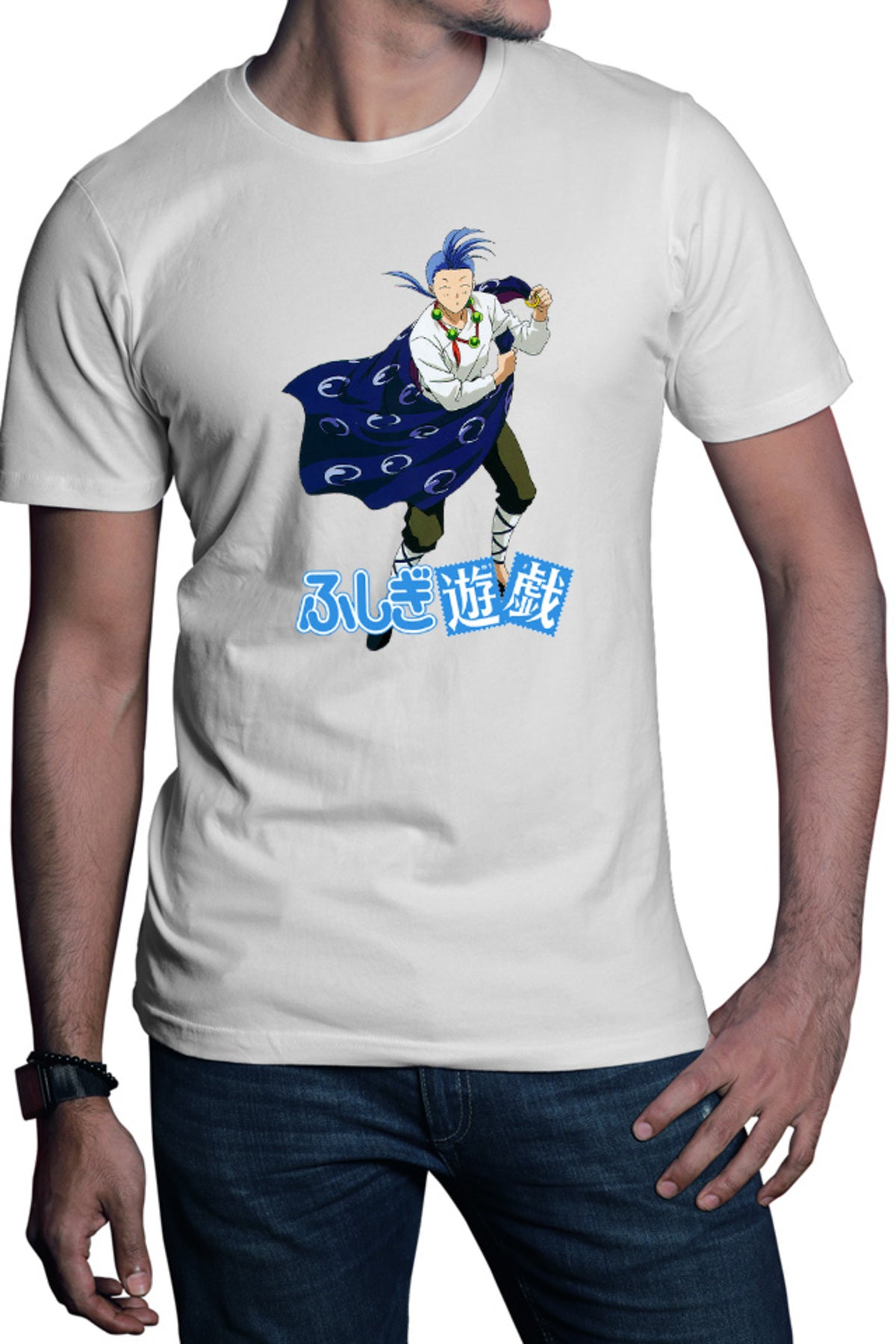Tricou barbati Fushigi Yuugi Chichiri Funny Anime Character