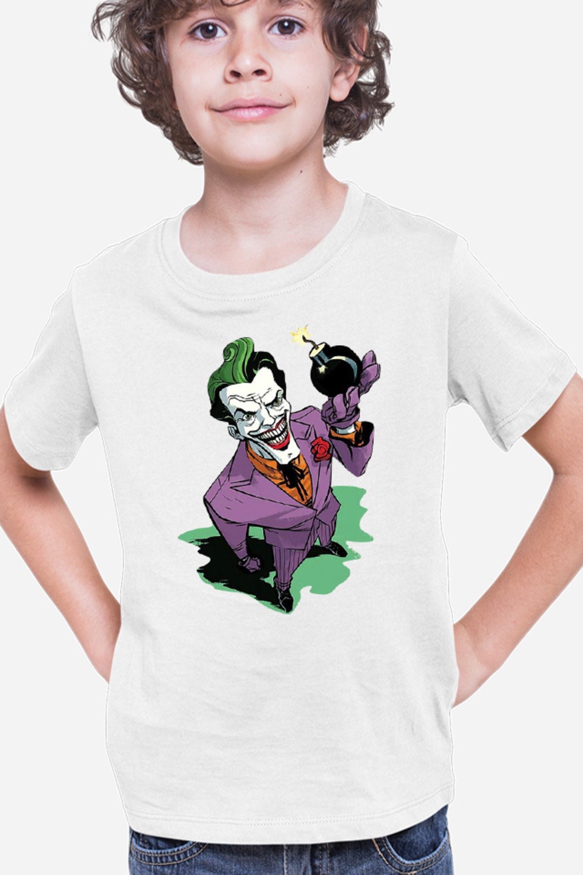 Tricou copii Joker DC Action Psychological Movie