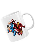 Cana Ironman Superman Power Suit Marvel Comics, alba, 330 ml