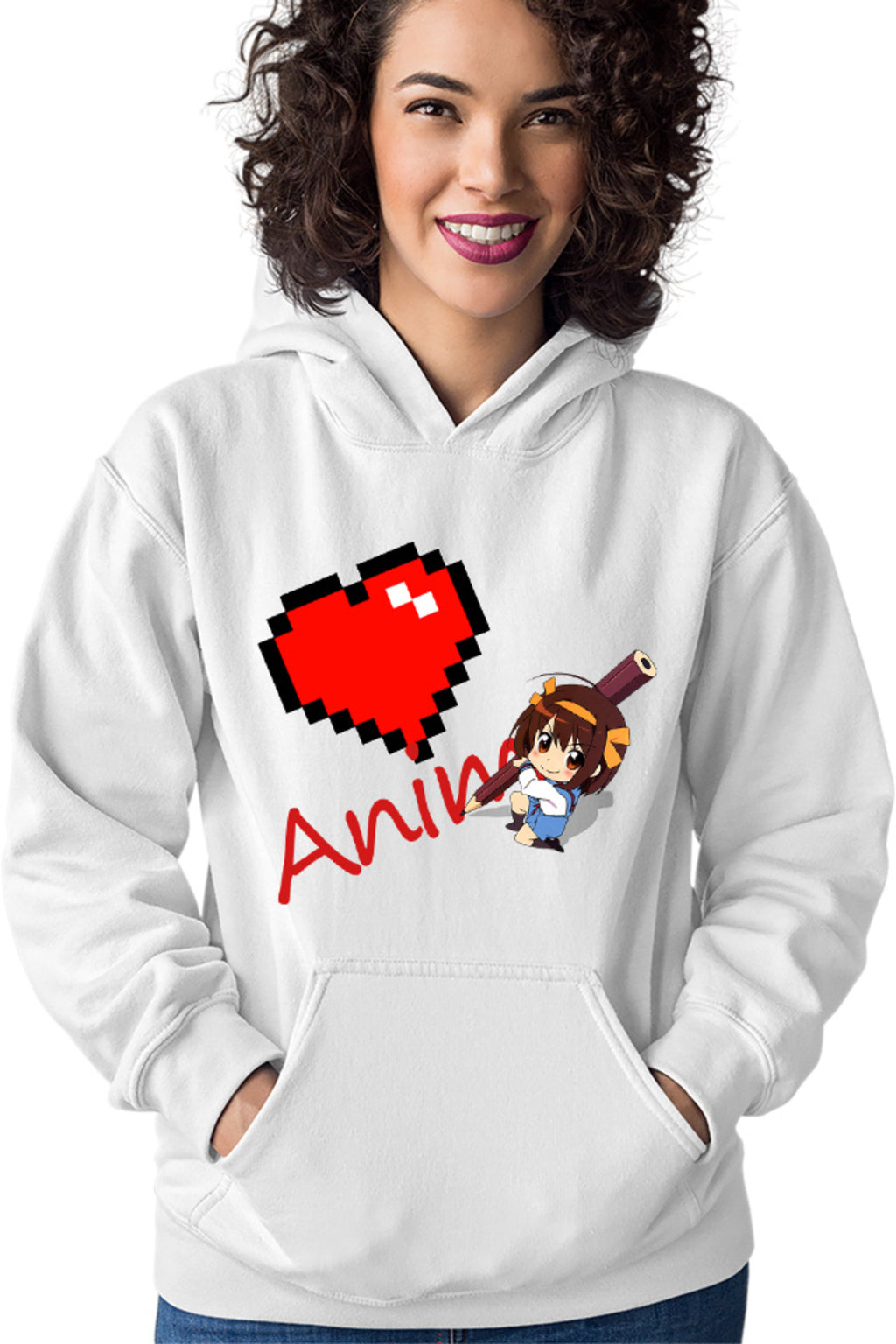 Hanorac dama Haruhi Suzumiya Love Anime Minecraft Write School