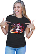 Tricou dama Akame ga Kill Mine Fire Kawaii Gore Jojo Anima