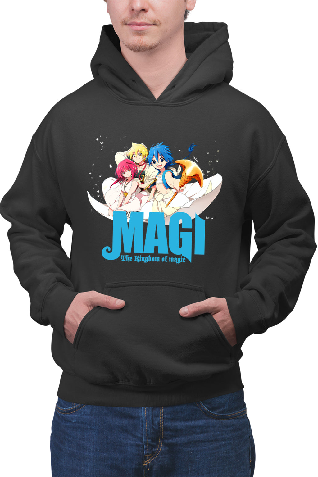 Hanorac barbati Magi The Labyrinth of Magic Protagonists Group Flying Carpet