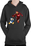 Hanorac copii Ironman Donald Duck Tony Stark Save World