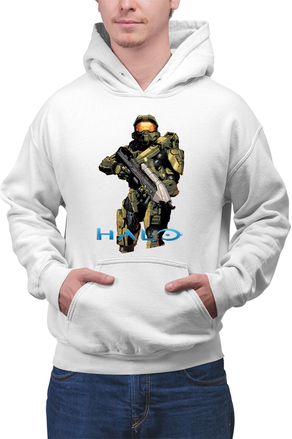 Hanorac barbati Halo Spartan Soldier Army Hero Master