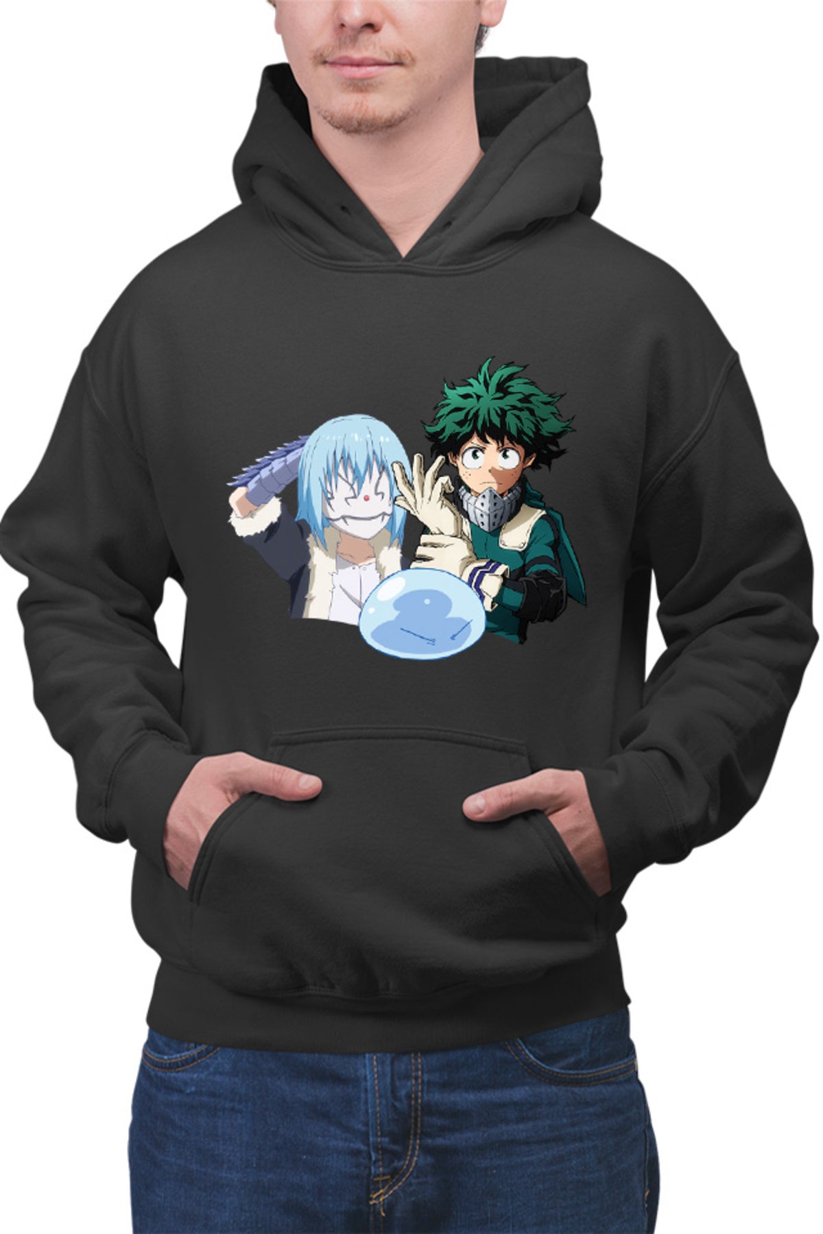 Hanorac barbati TenSura Hero Academia Eren Attack on Titan Rinmuru