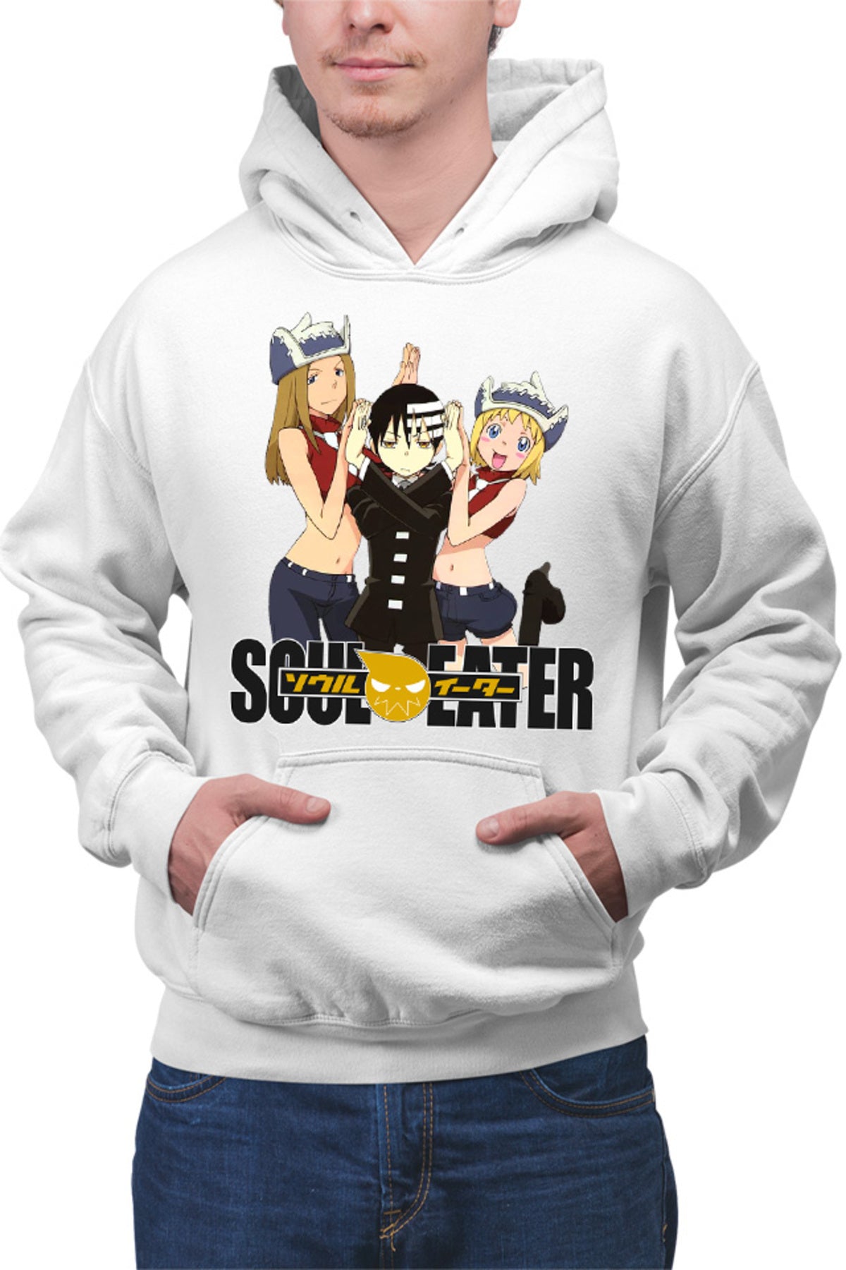 Hanorac barbati Soul Eater Death the Kid Patricia Elizabeth Clap