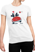 Tricou dama Mickey Mouse Lovers Minnie Flower
