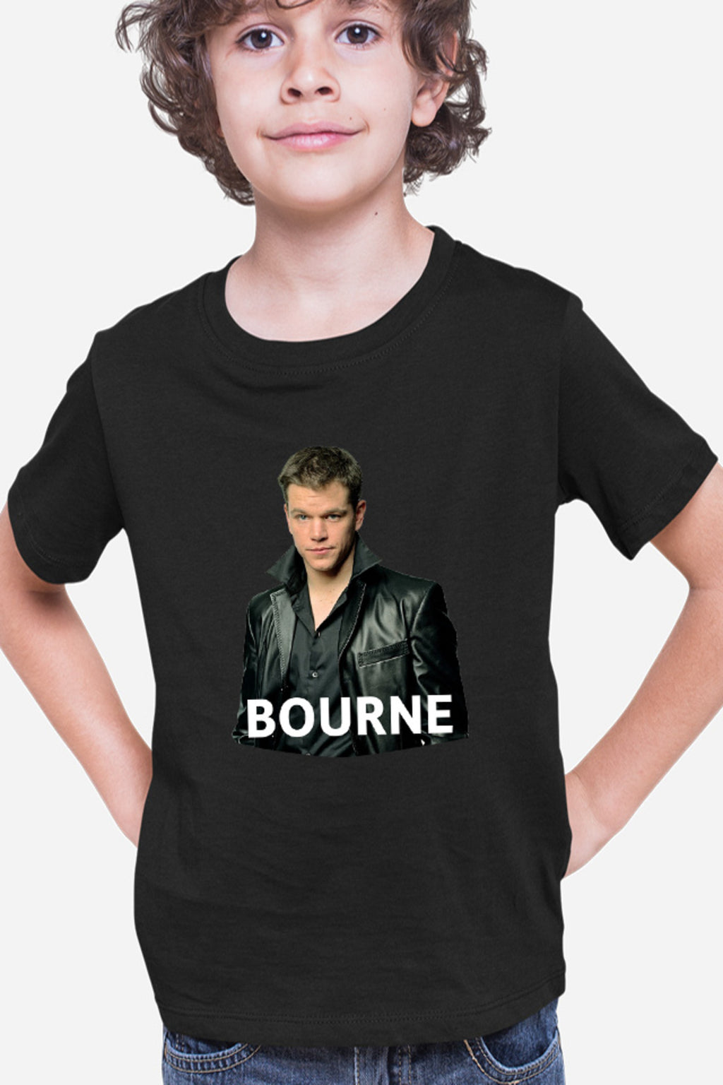 Tricou copii Bourne Matt Damon Celebrity Identity Theatrical Films