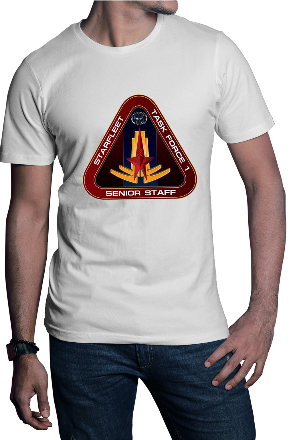 Tricou barbati Star Trek Senior Staff Task Force Sigil