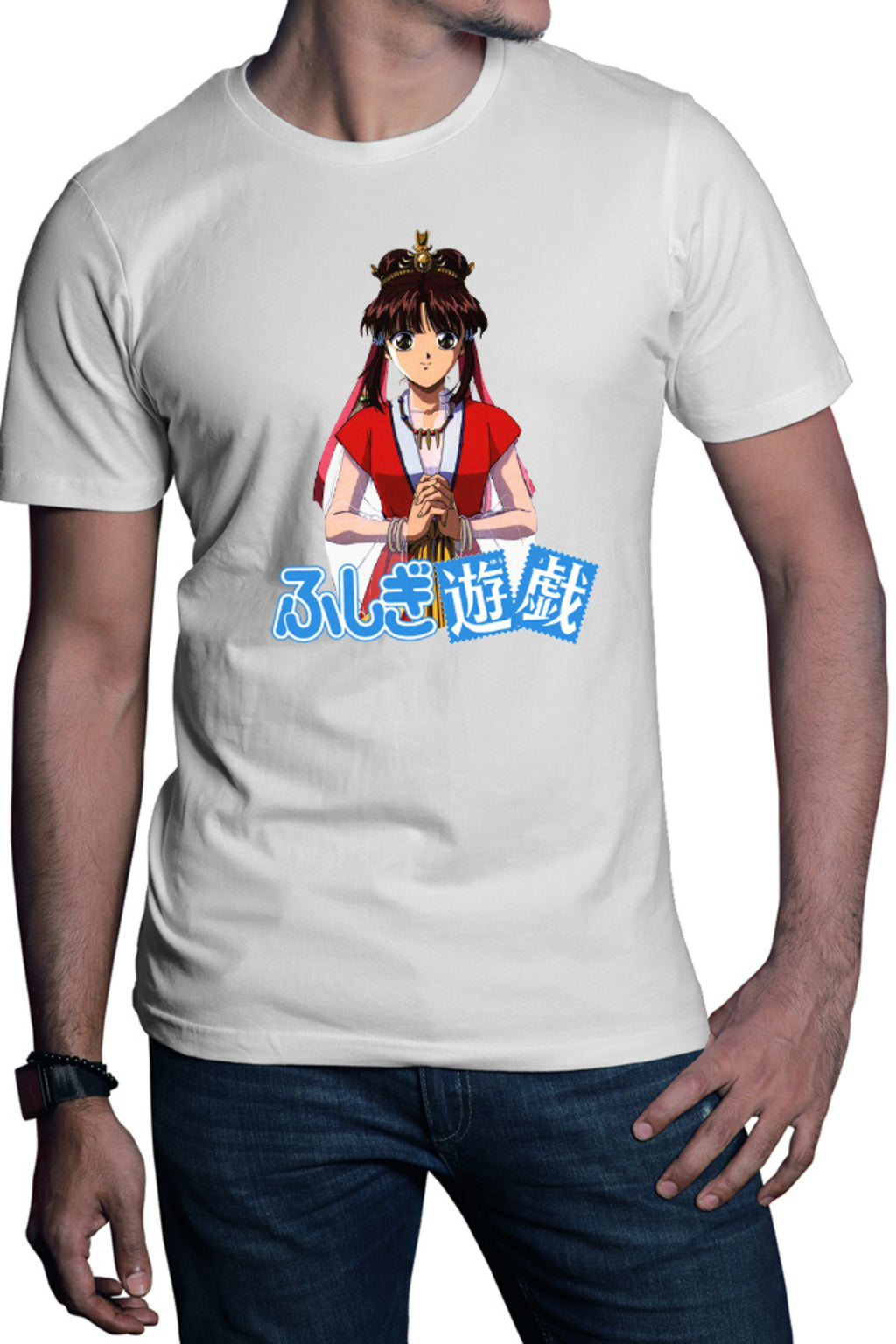 Tricou barbati Fushigi Yuugi Yuuki Kimono Anime Kage