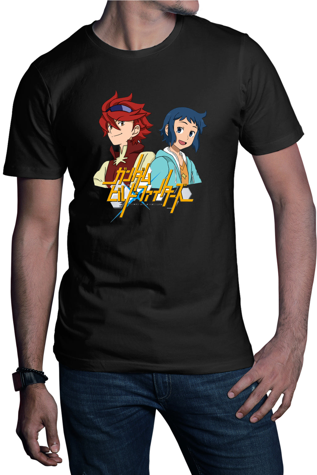 Tricou barbati dam Build Fighters Sei Reiji
