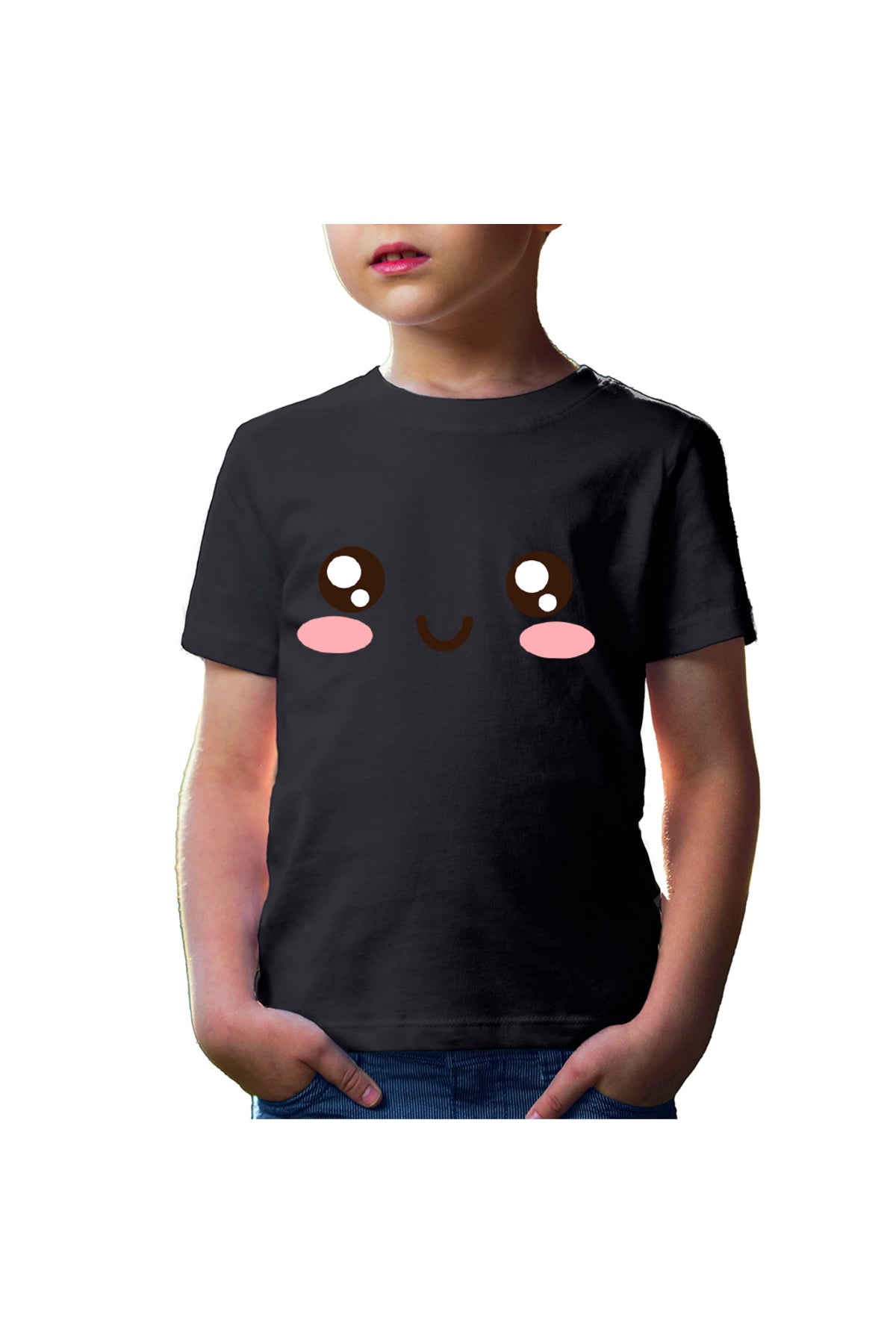 Tricou copii Roblox Anime Smiley Face Cute