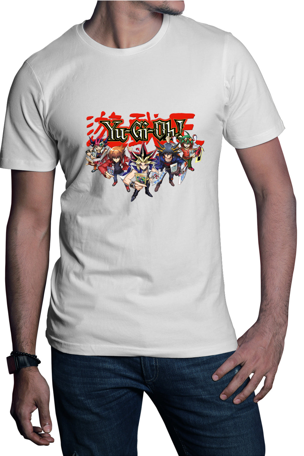 Tricou barbati Yu Gi Oh Yusei Fudo Jaden All Dream Team