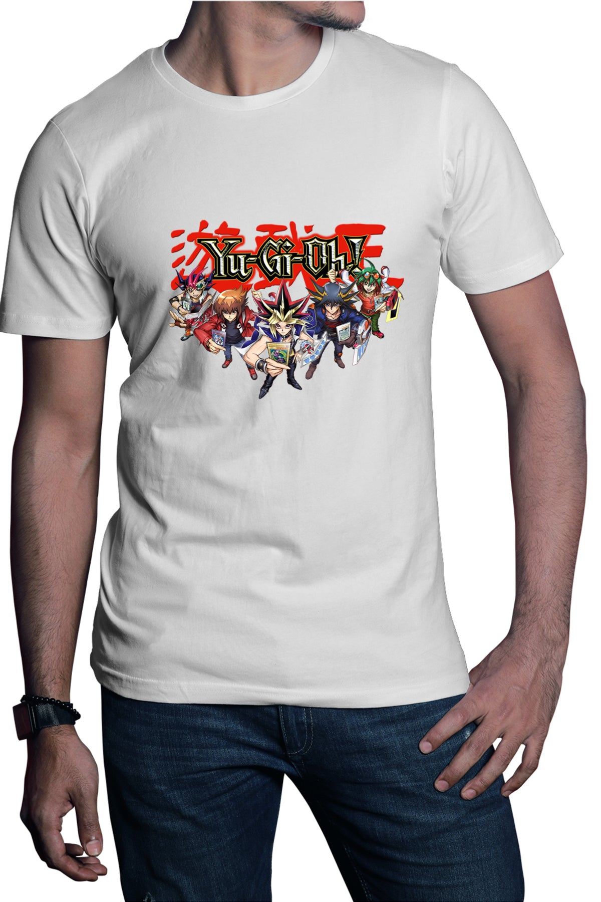 Tricou barbati Yu Gi Oh Yusei Fudo Jaden All Dream Team