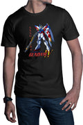 Tricou barbati dam Wing Heero Colorful