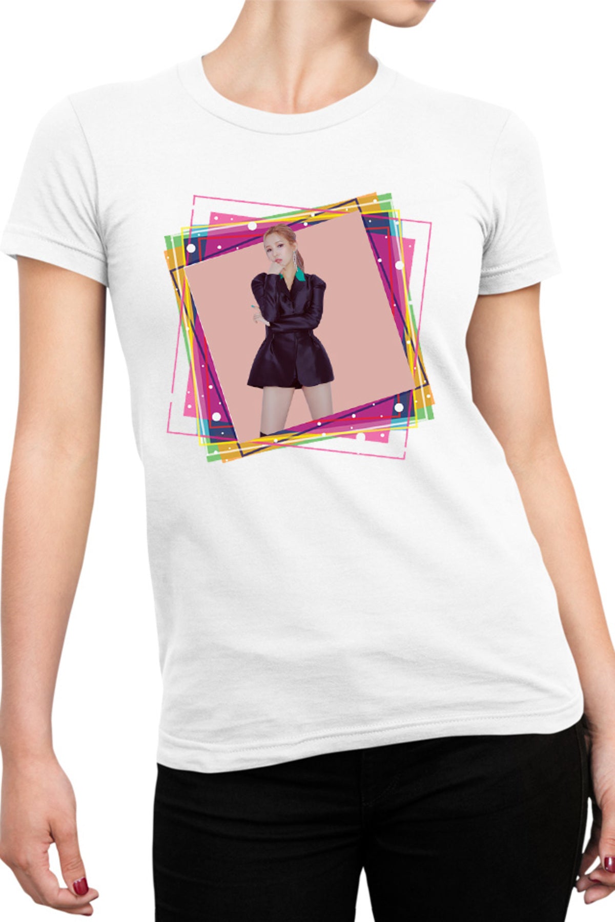 Tricou dama I-DLE Concert I Never Die SOOJIN Jeon So-yeon