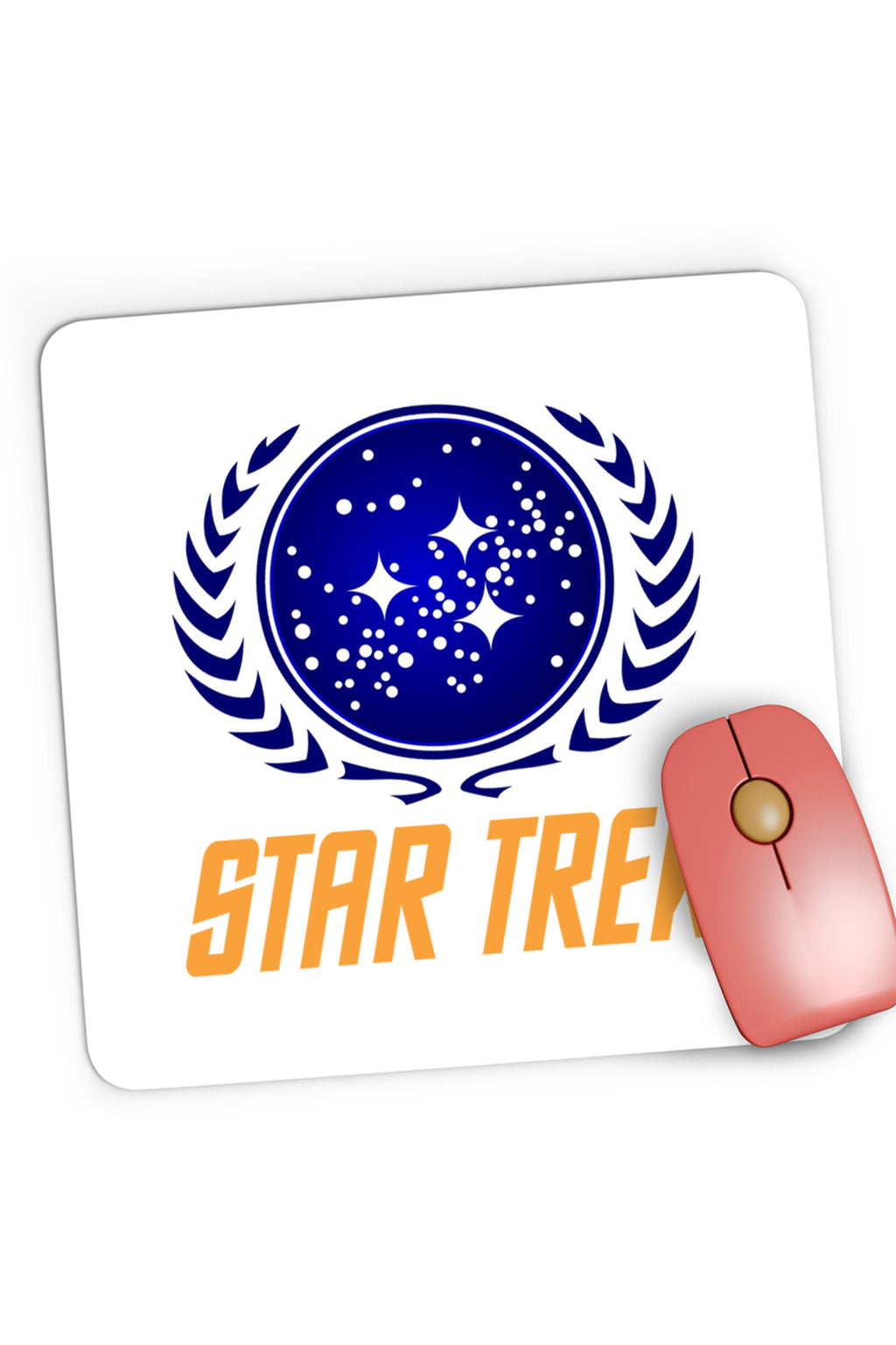 Mousepad Gaming Star Trek United Federation of Planets Starfleet, 21x19 cm