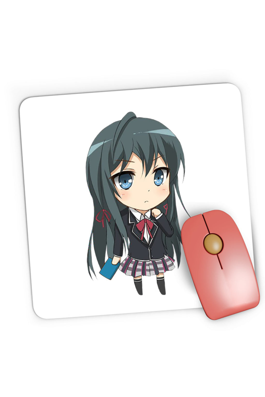 Mousepad Gaming OreGairu Yukino Scoala Anime Manga Love, 21x19 cm