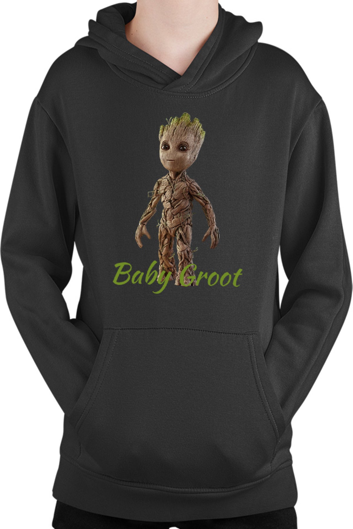 Hanorac copii Baby Groot Nature Living Planet Gamora Rocket