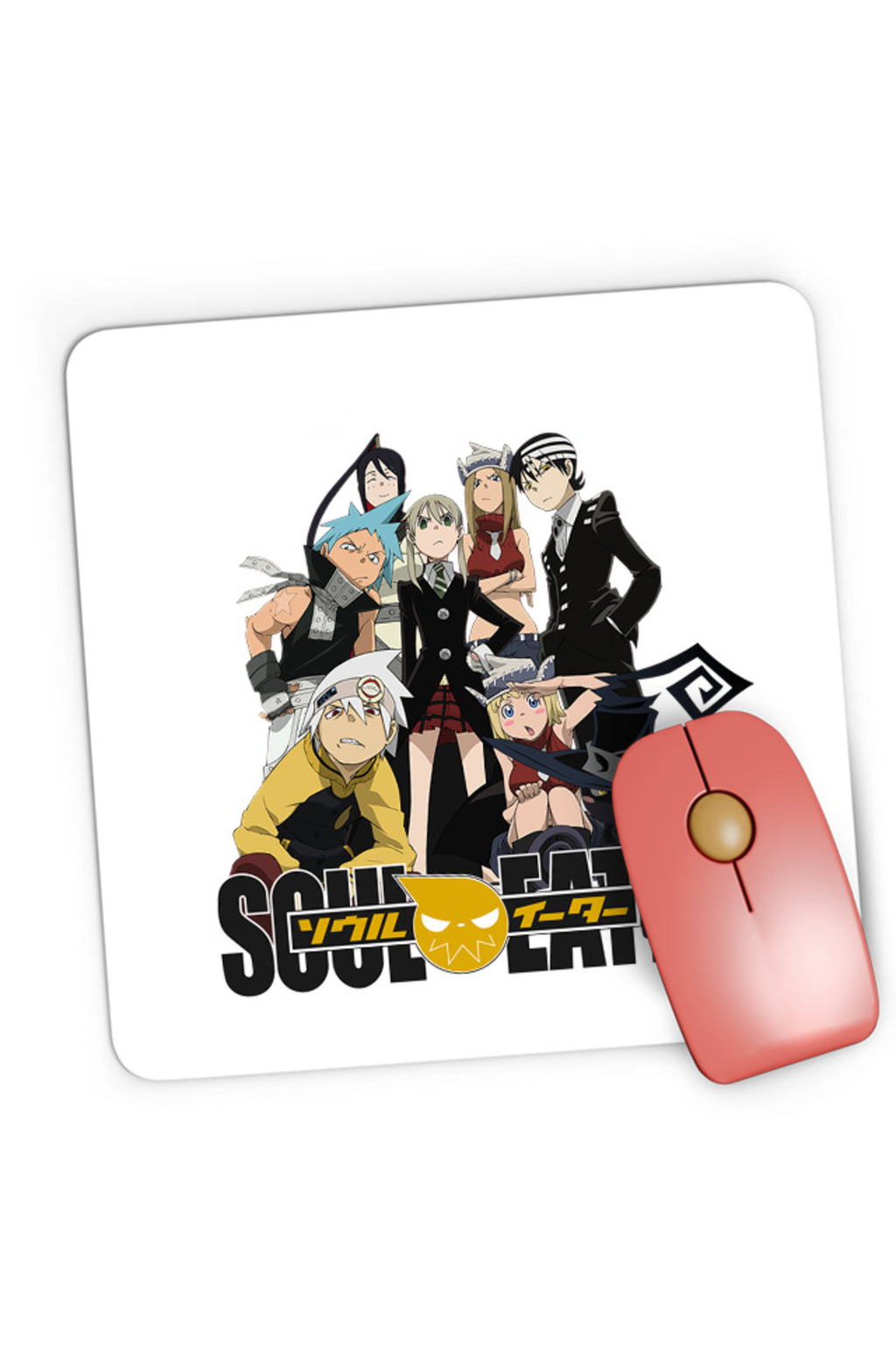 Mousepad Gaming Soul Eater Group Photo Death God Soul, 21x19 cm