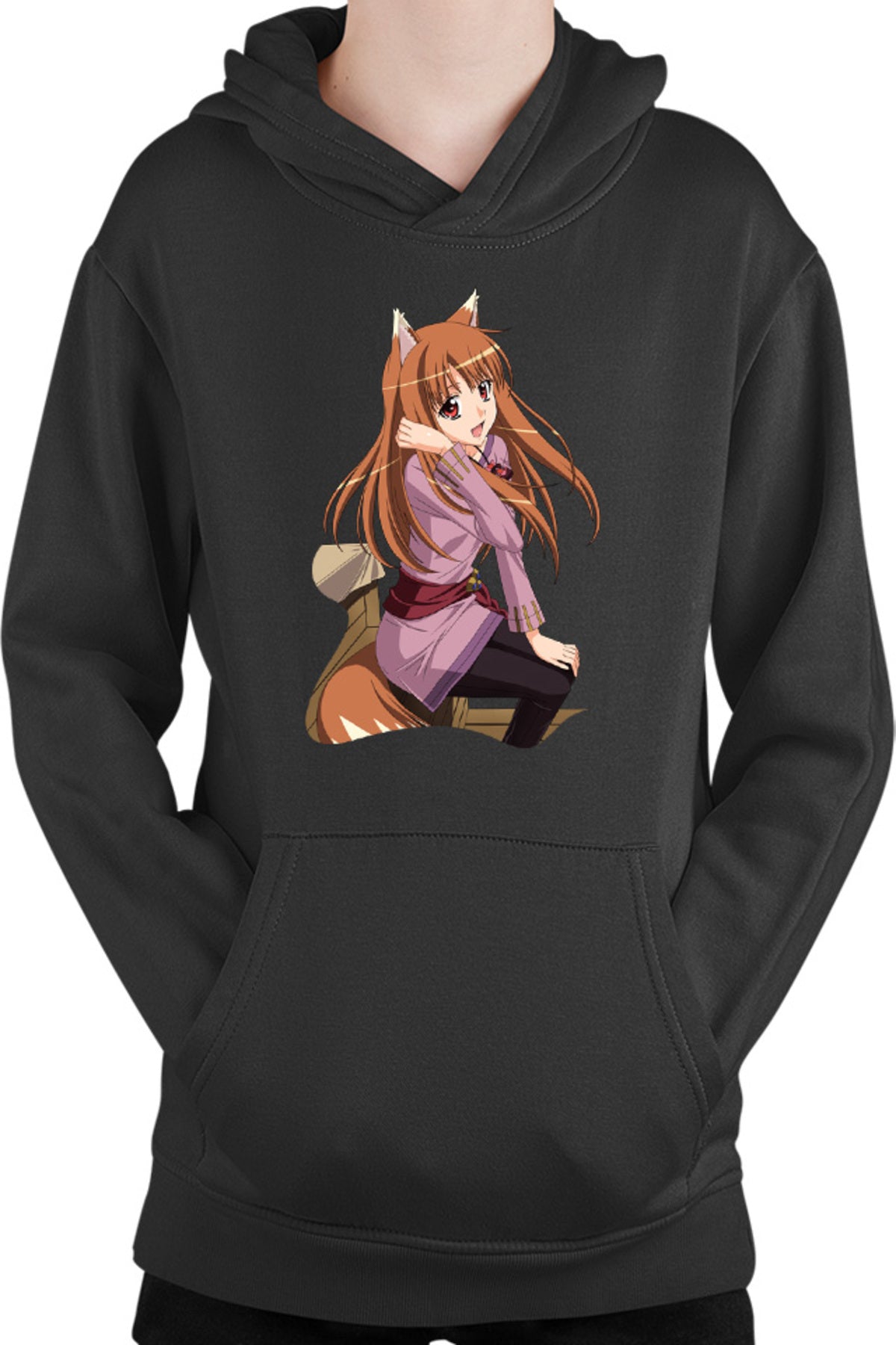 Hanorac copii Spice And Wolf Holo Desene Anime