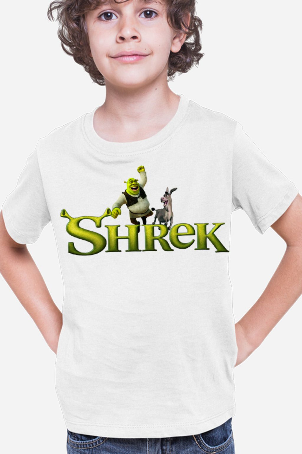 Tricou copii Shrek Logo Donkey Funny Action Comedy