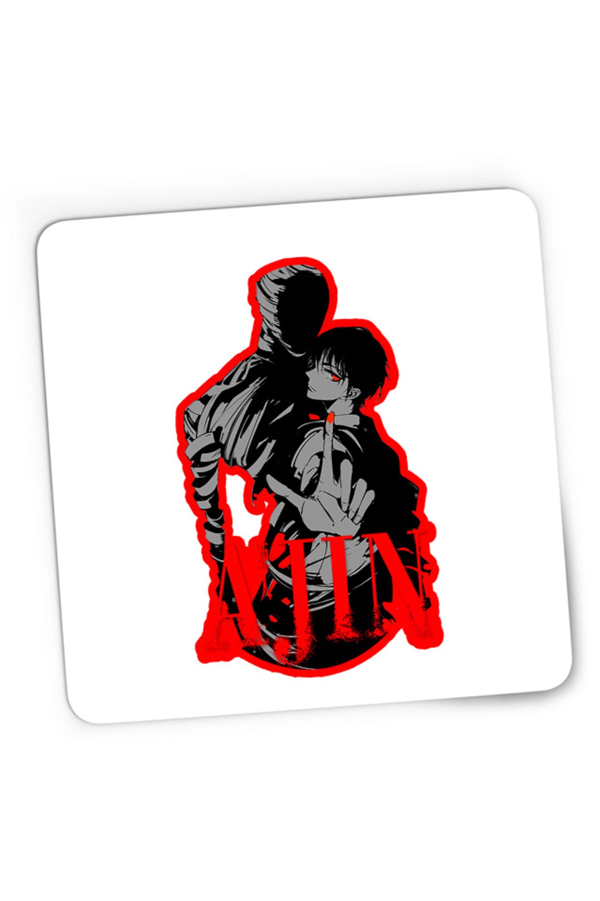 Mousepad Gaming Ajin Nagai Kei Gore Paranormal Horror Anime, 21x19 cm
