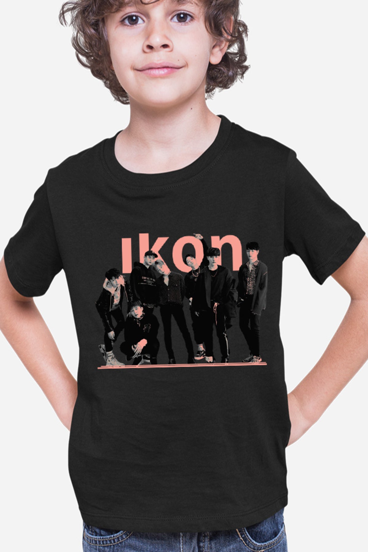 Tricou copii iKon All Members Awards Group K-Pop Dance Talents