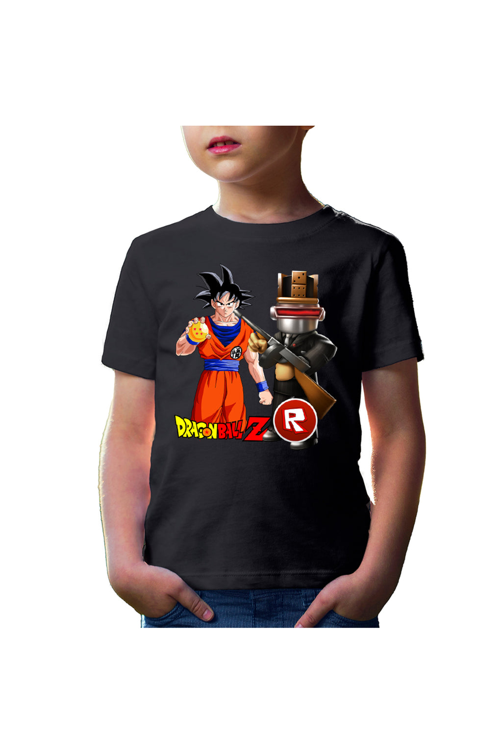 Tricou copii Roblox Android Dragon Ball Z Songoku