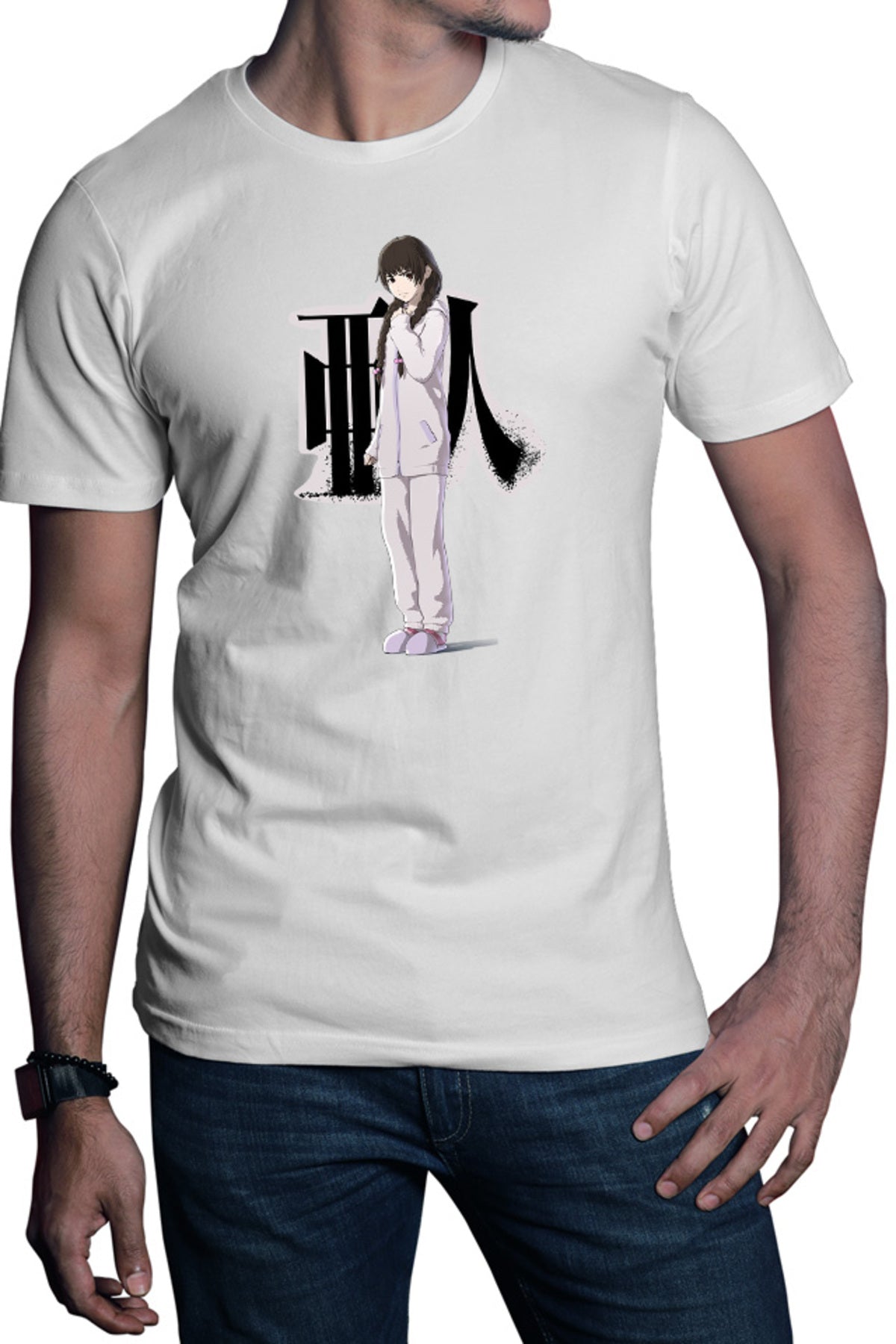 Tricou barbati Ajin Nagai Eriko Sister Dark Anime